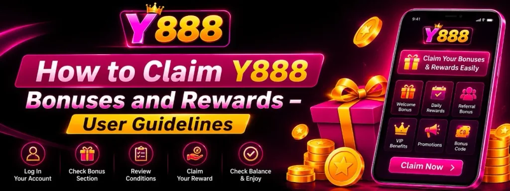 How to Claim Y888 Bonuses and Rewards